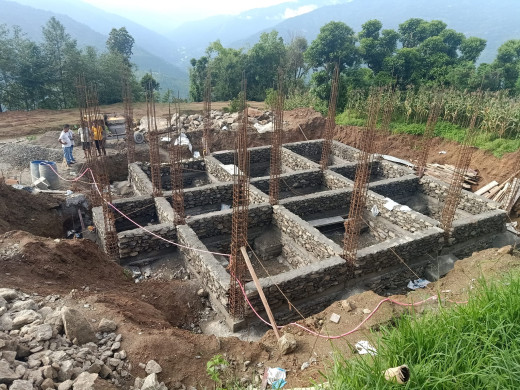 मन्थली नगरपालिकाका ६ वटा वडा कार्यालय भवन एकसाथ बन्दै 